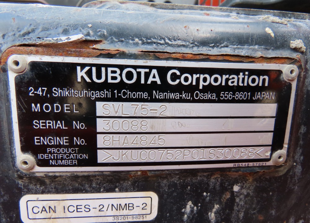 2017 Kubota SVL75-2 - Image 13